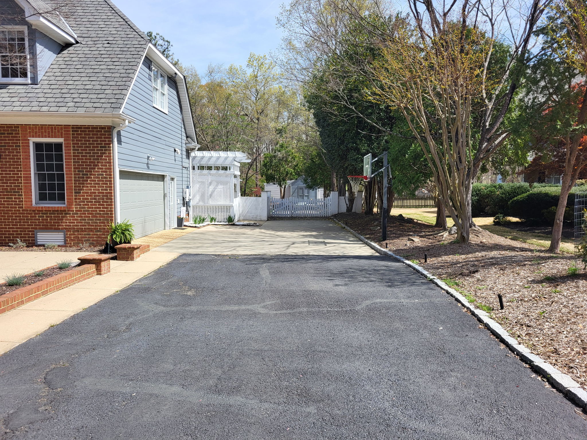 Driveway/Basketball Goal