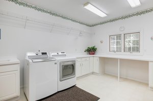Large Basement Laundry Room