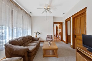 Second floor dining room (currently used as living room)