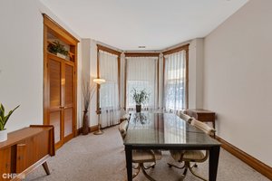 Second floor living room (currently used as dining room)