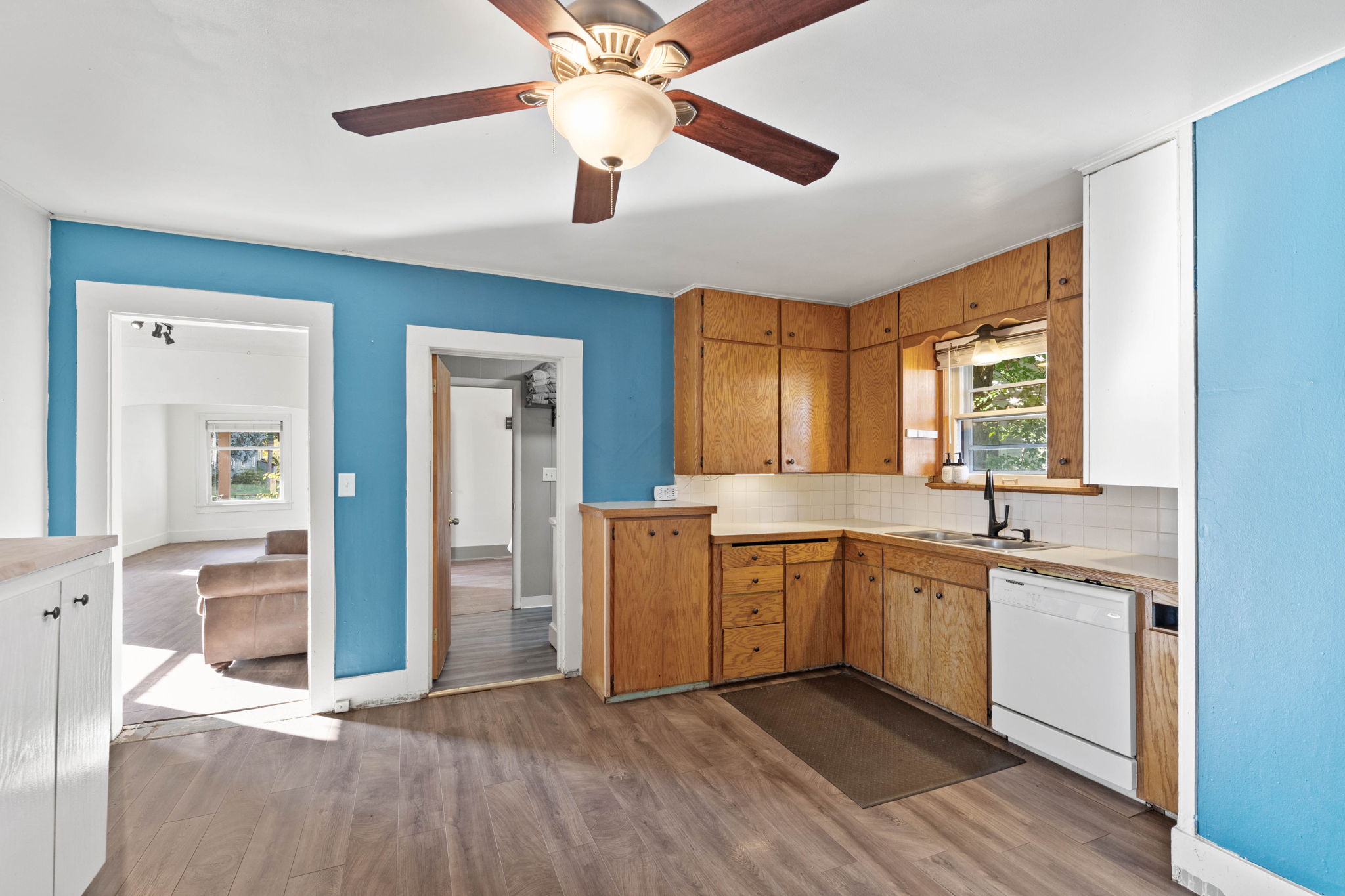Room to add an island or eat-in table.
