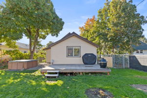 Back Yard + Deck