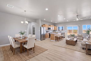 Dining Room and Living Room VS
