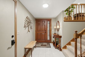 Front entry.