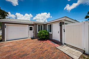 Back Entry & Garage