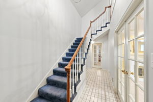 Entryway and Stairs to Second Story