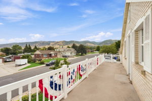 Mountain View from Balcony