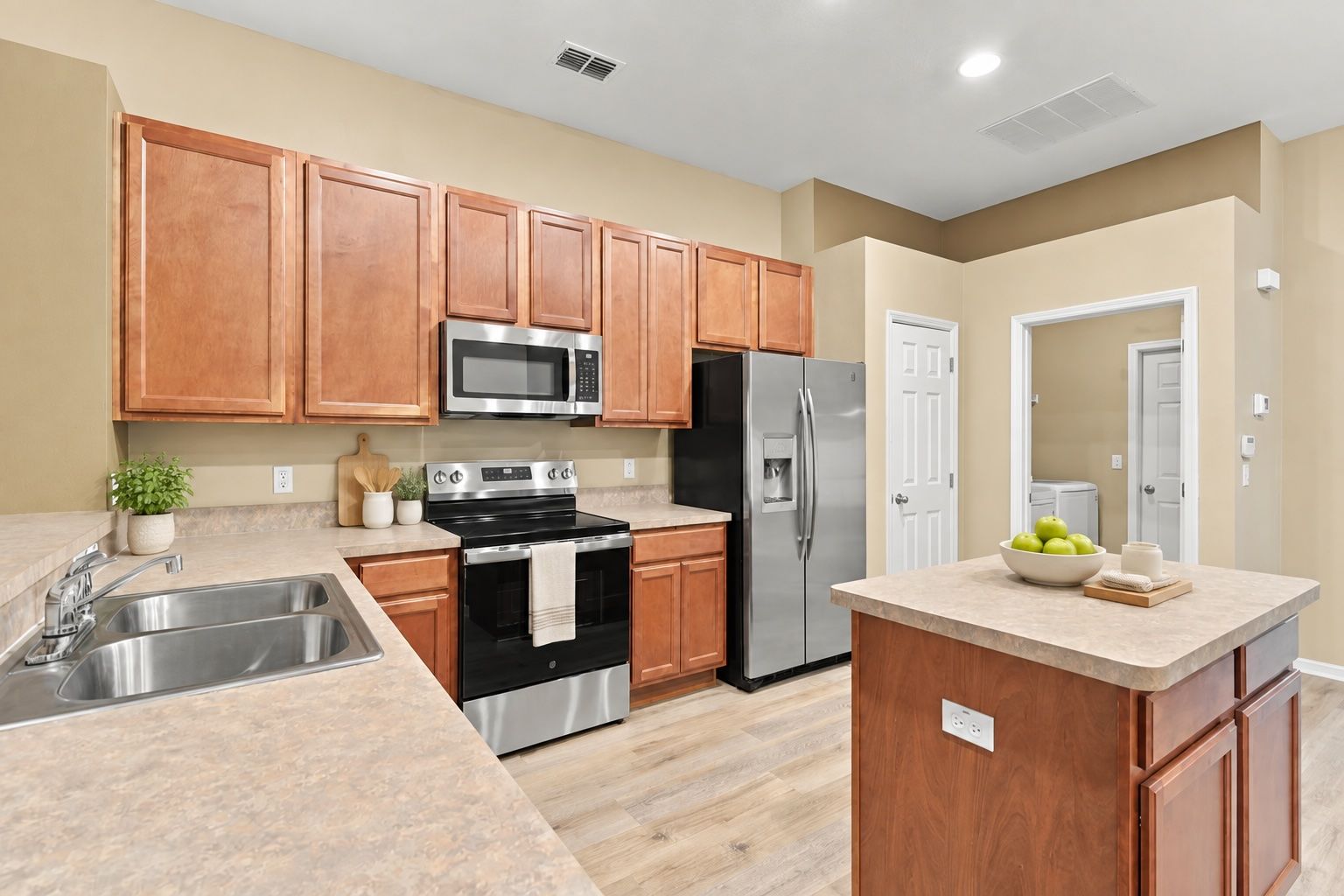 Virtually Staged Kitchen
