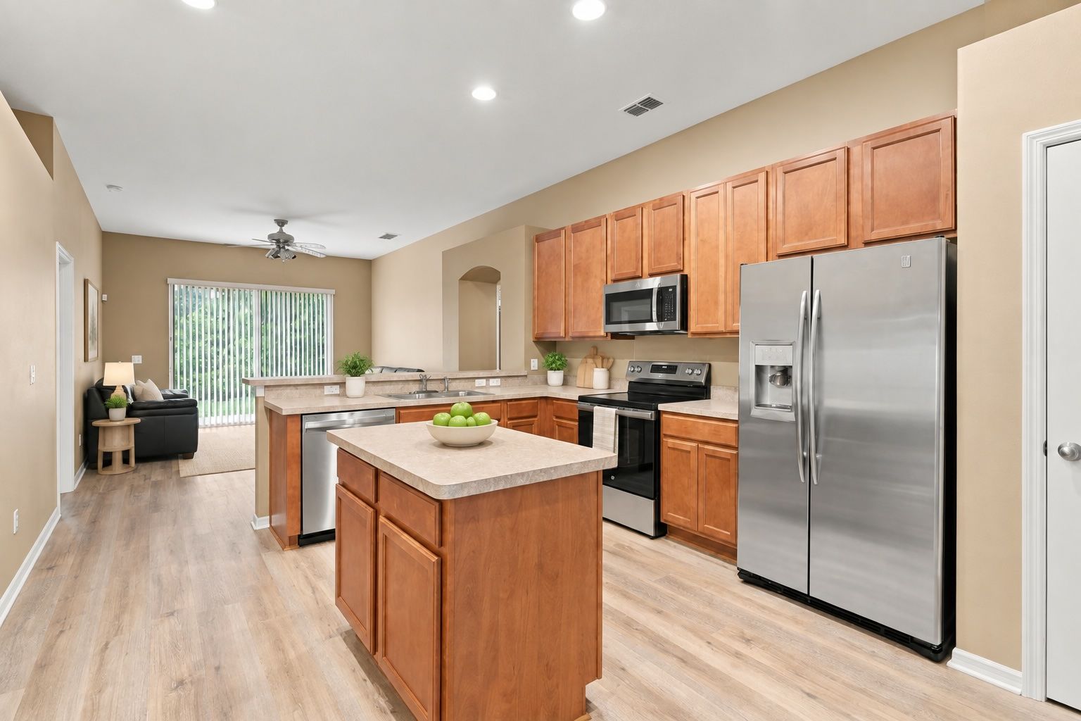 Virtually Staged Kitchen