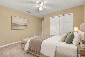 Virtually Staged Guest Bedroom 1