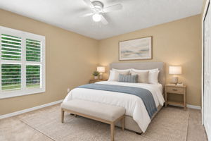 Virtually Staged Guest Bedroom 2
