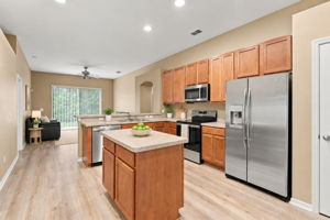Virtually Staged Kitchen