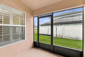 Covered & Screened Lanai