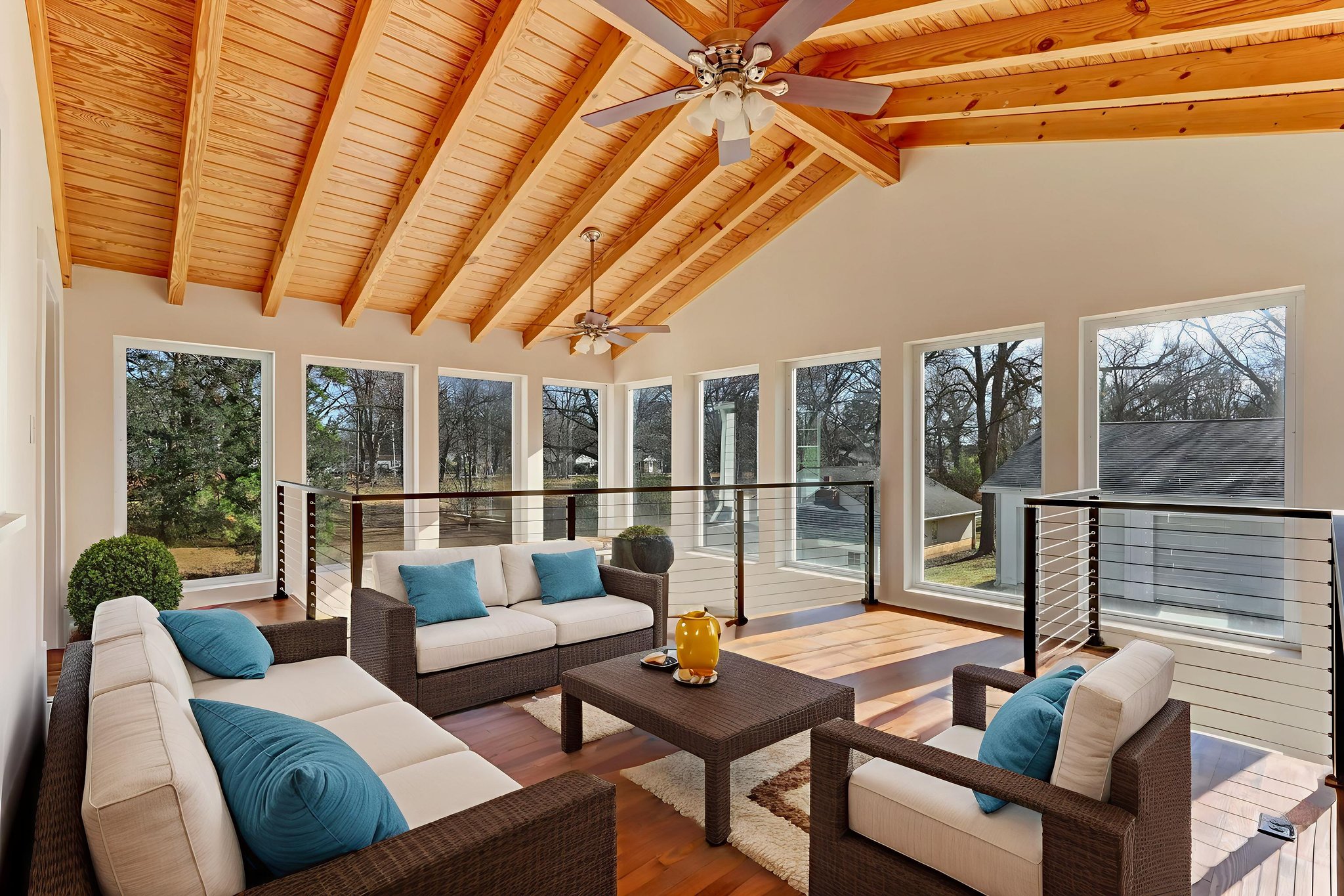 Sun Room 2 virtually staged