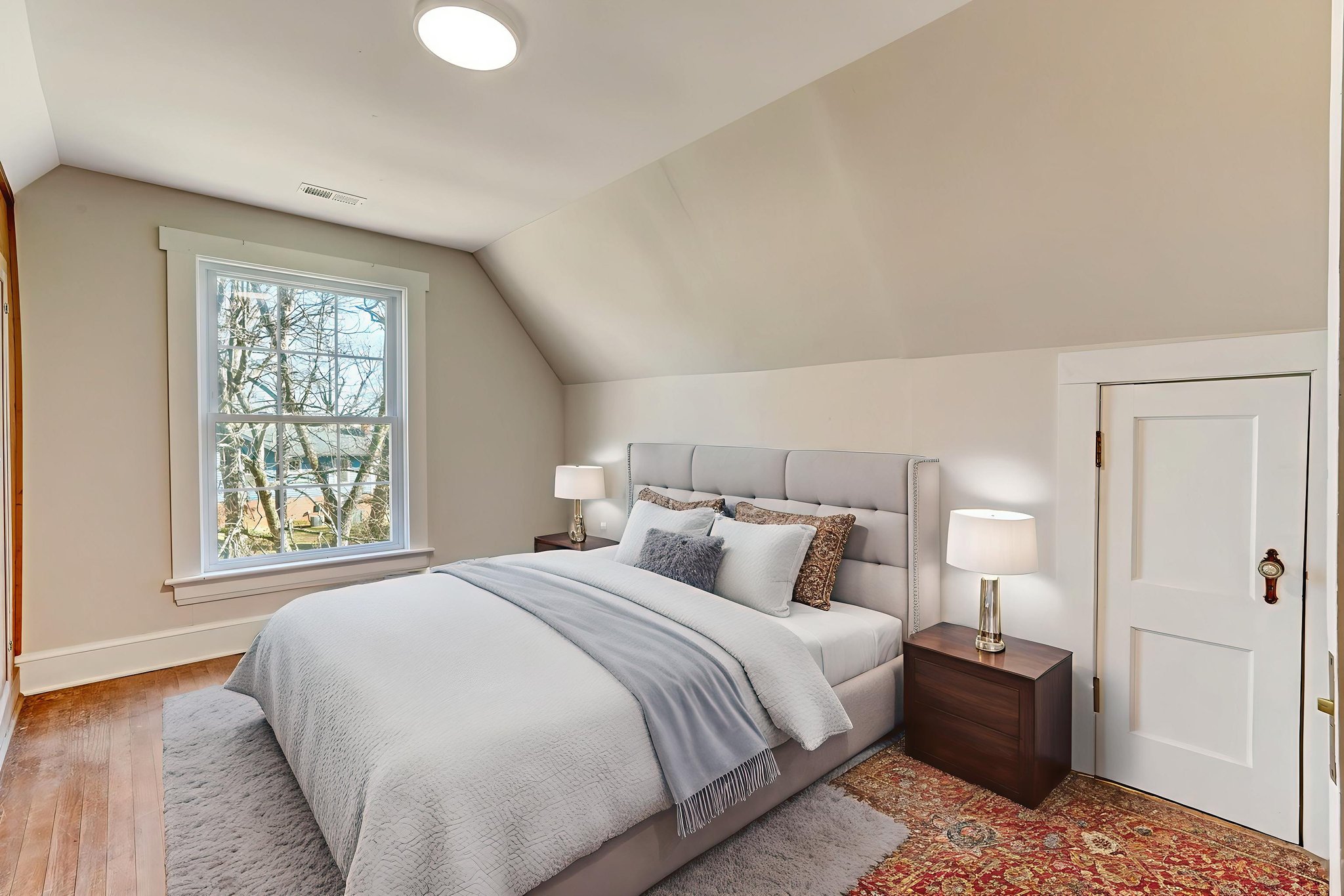 Bedroom 6 virtually staged