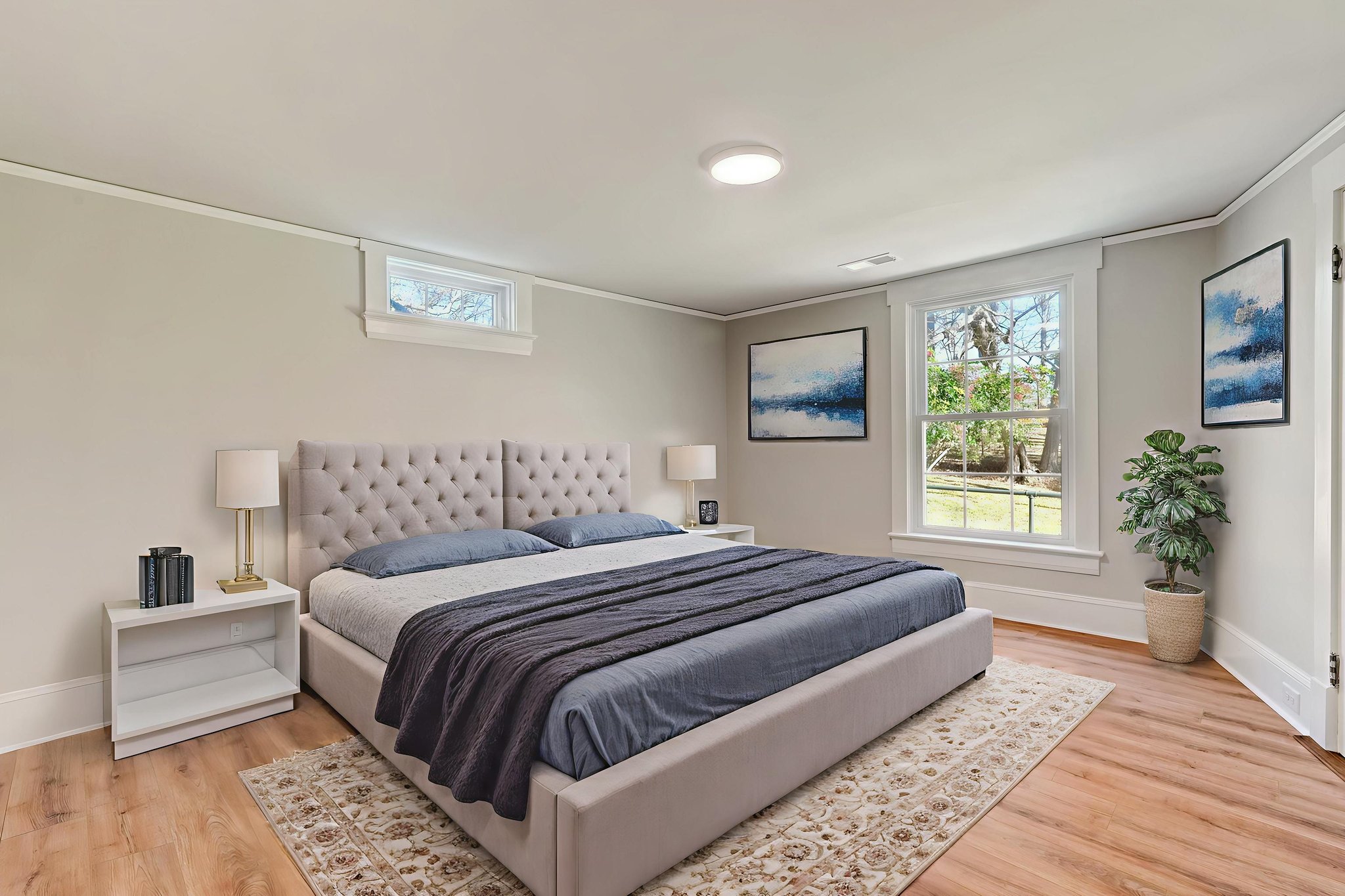 Bedroom 4 virtually staged