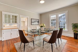 Dining Room virtually staged
