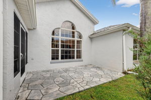 Rear Patio