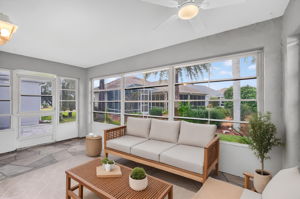 Virtually Staged - Enclosed Lanai