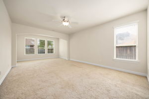 Unstaged Primary suite- first floor