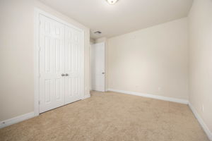 Guest bedroom downstairs off kitchen