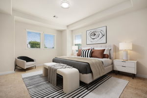 Upstairs Primary Bedroom Suite!