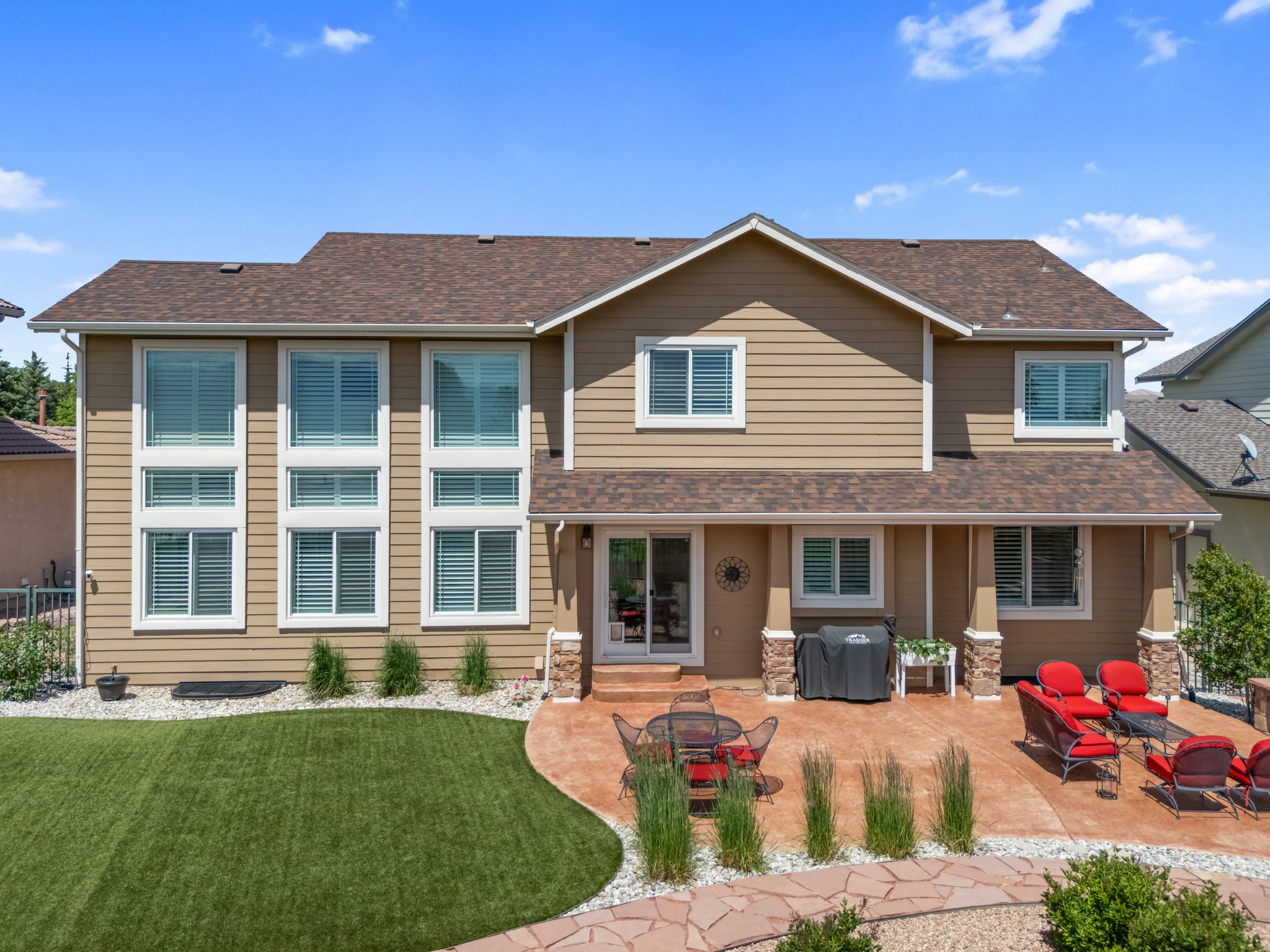 Landscaped with Artificial Turf