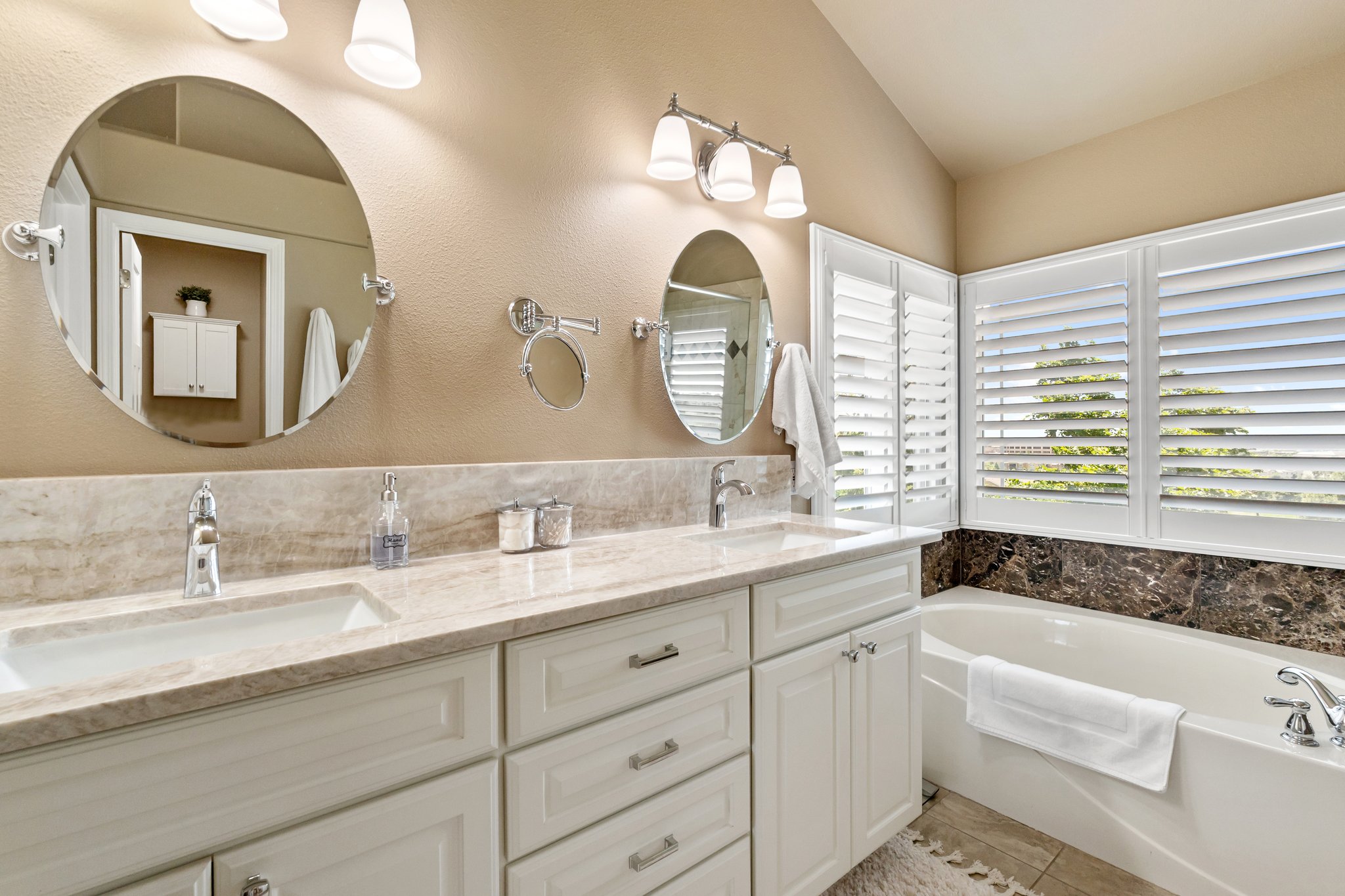 Luxury Bathroom with Double Sink