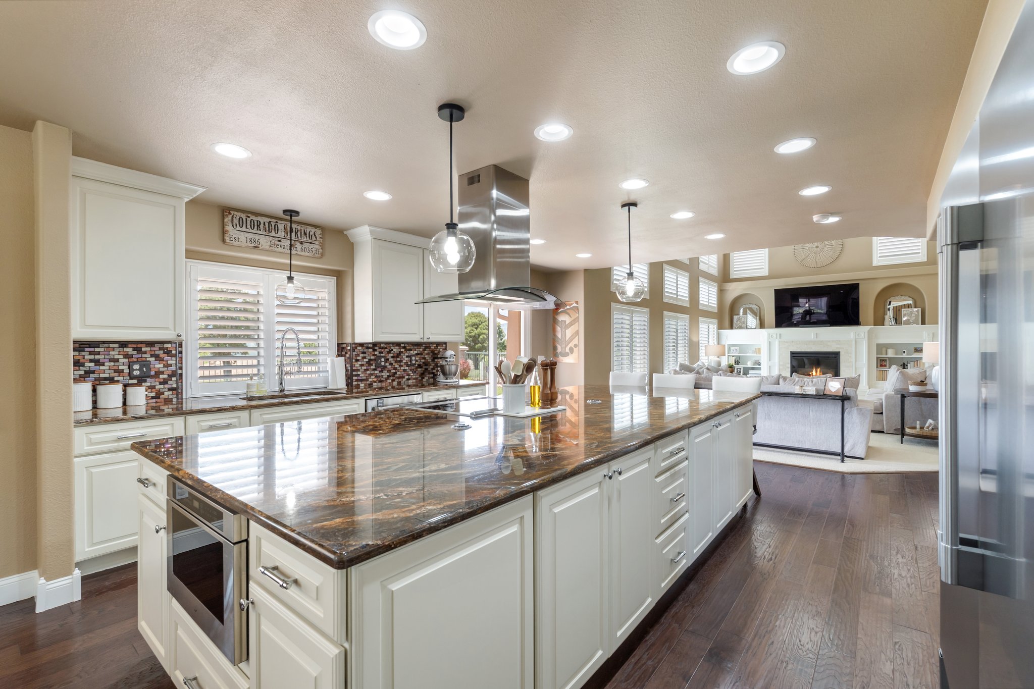 Gourmet Kitchen 13x5 Island
