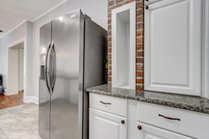 Exposed Brick in Kitchen