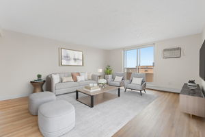 Virtually Staged Living Room