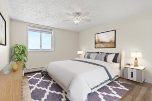 Virtually Staged Bedroom 2