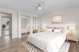 Virtually Staged Bedroom 1