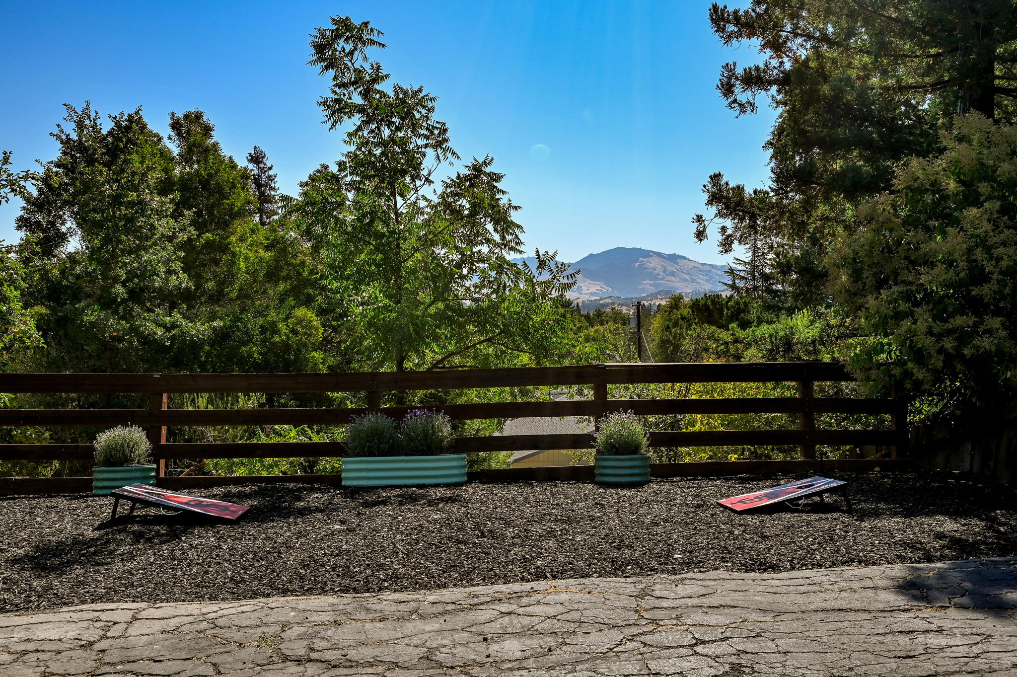 Level Areas for Garden/Play