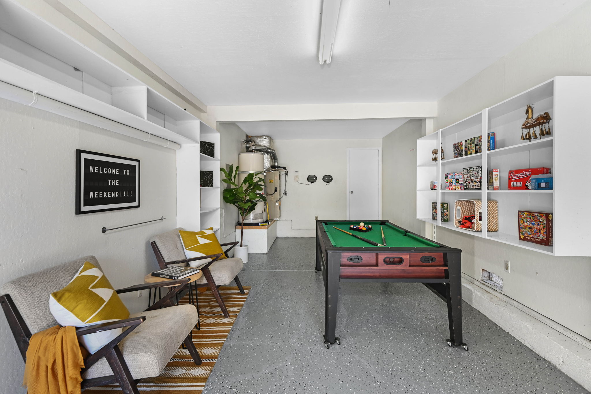 Garage Bays Extra Deep for Fun