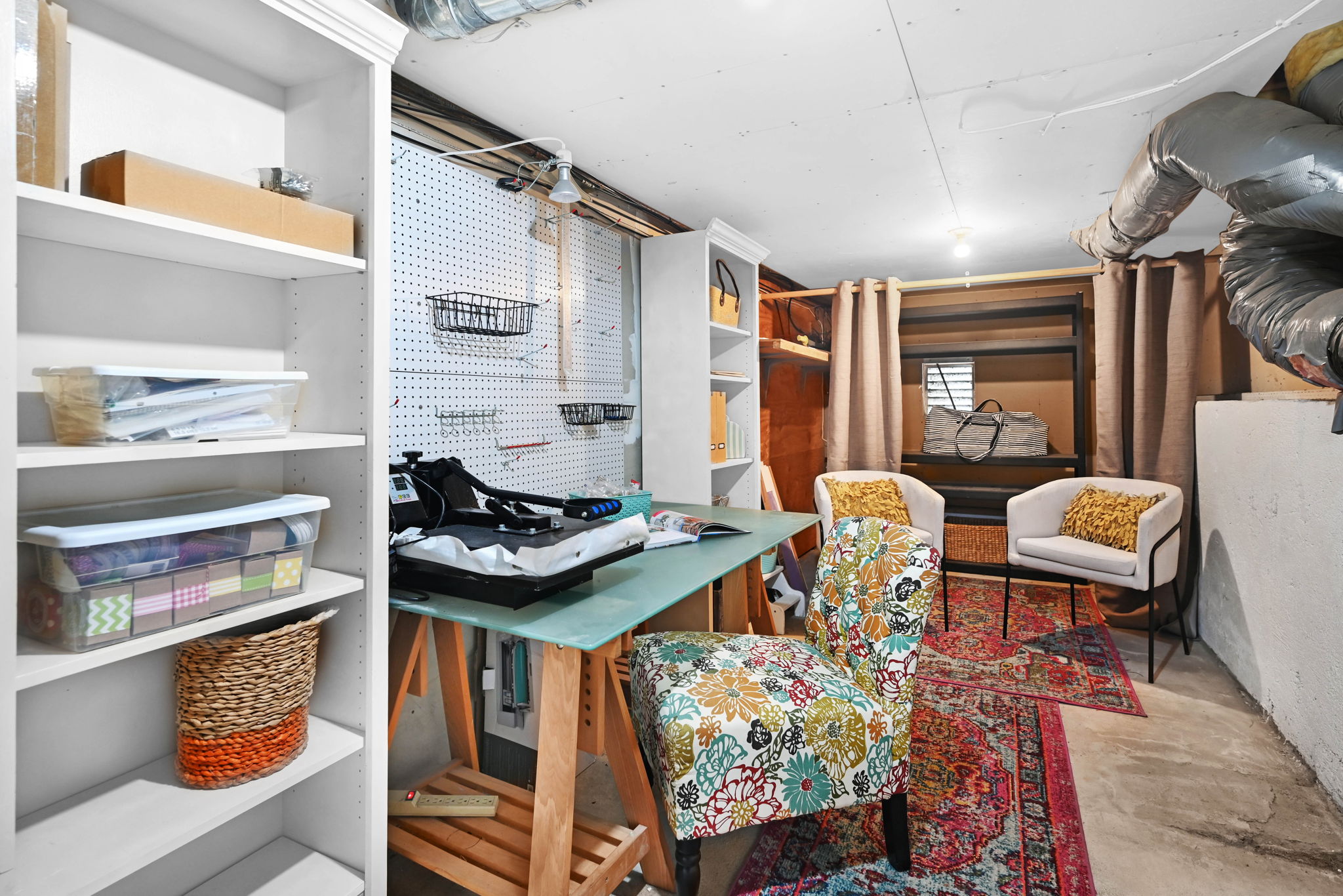 One of 2 Crawl Space Bonus Areas