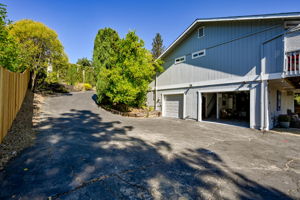 Driveway to Lower Level Garage/Yard