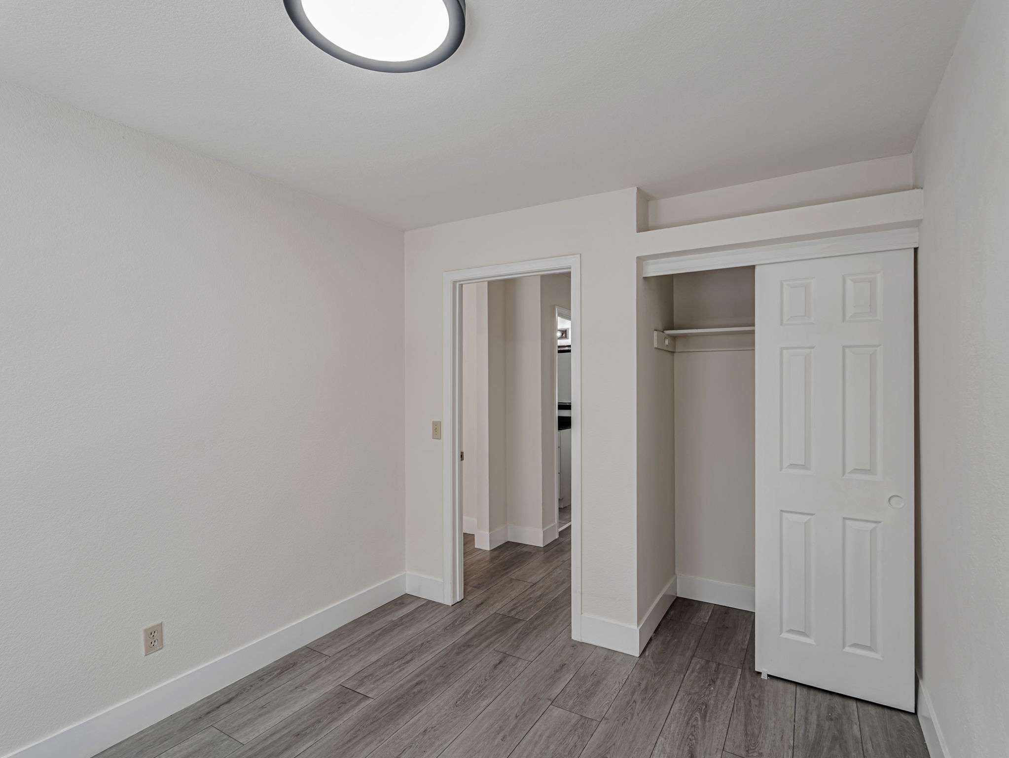 Closet with Double sliding doors