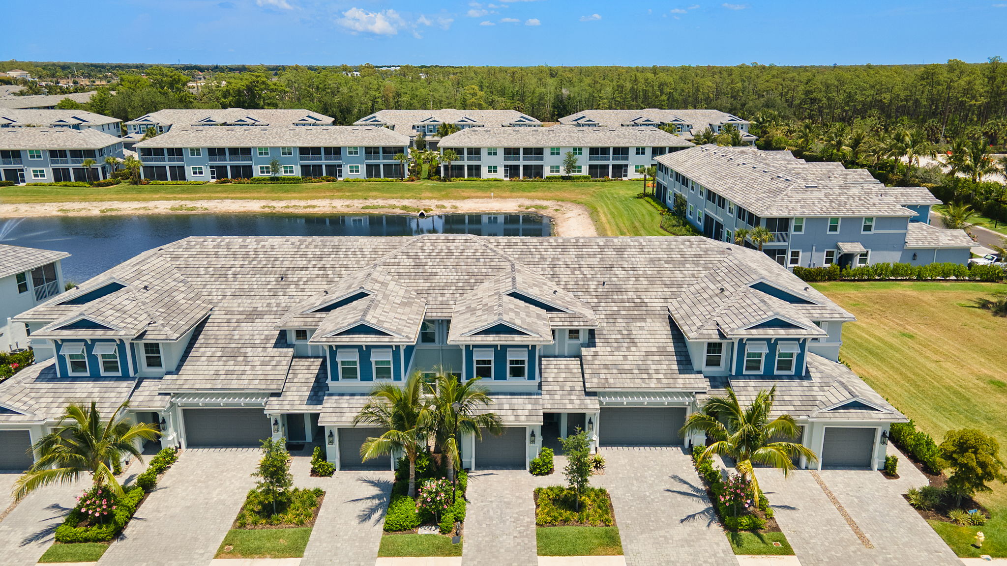 Aerial Front Exterior 1