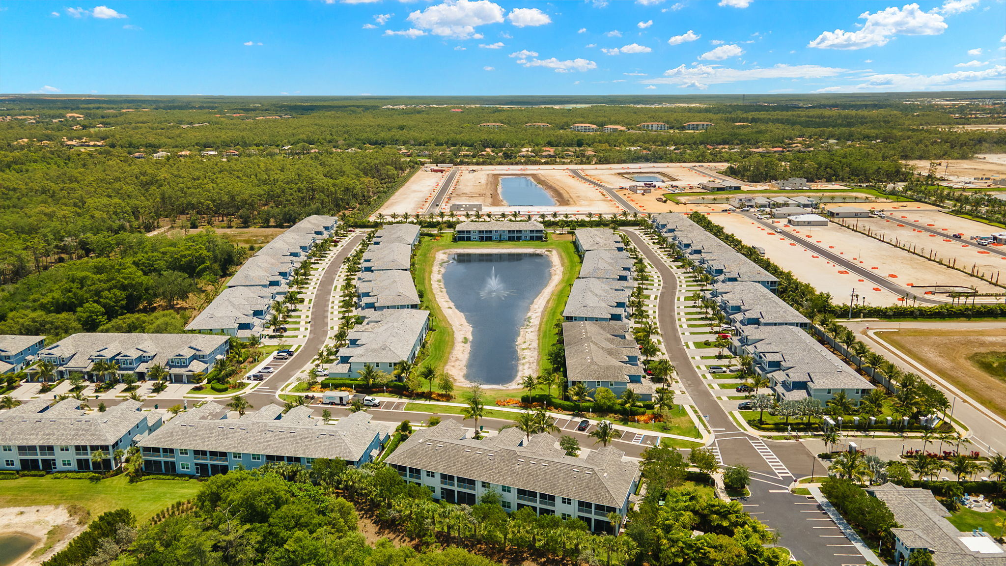 Aerial Side Exterior