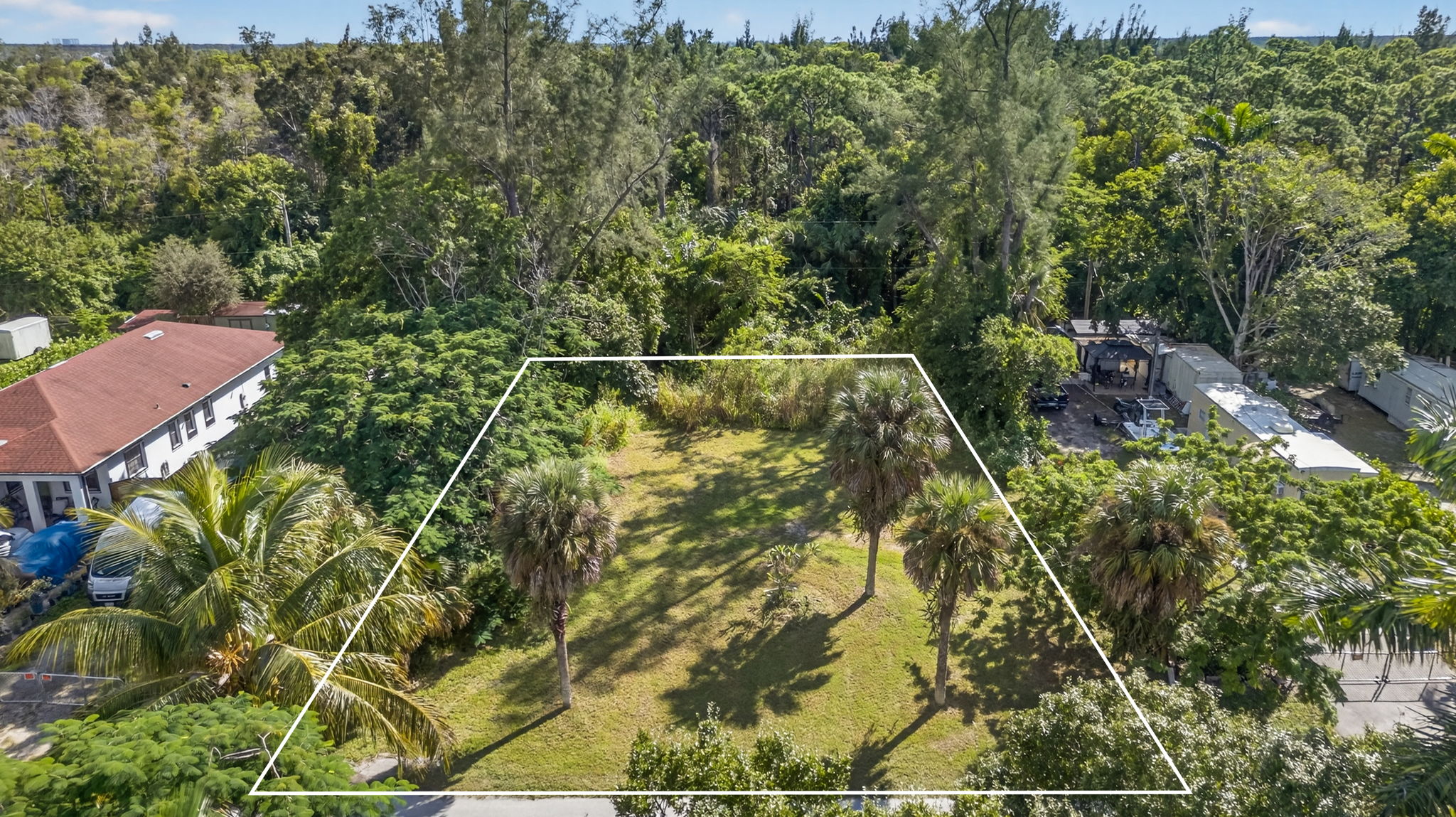 Aerial Front Exterior 2 - lot line