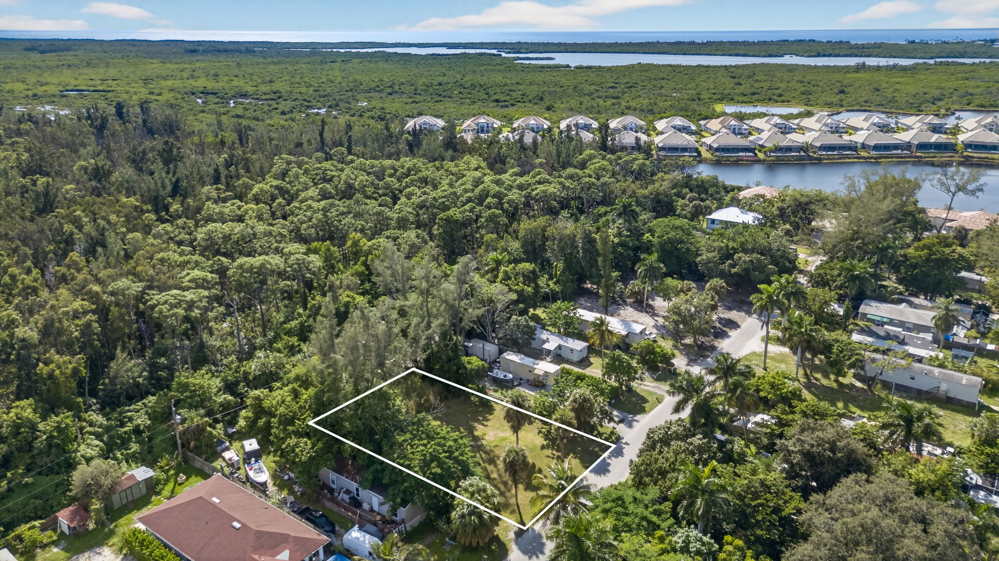 Aerial Front Exterior 3 - lot line