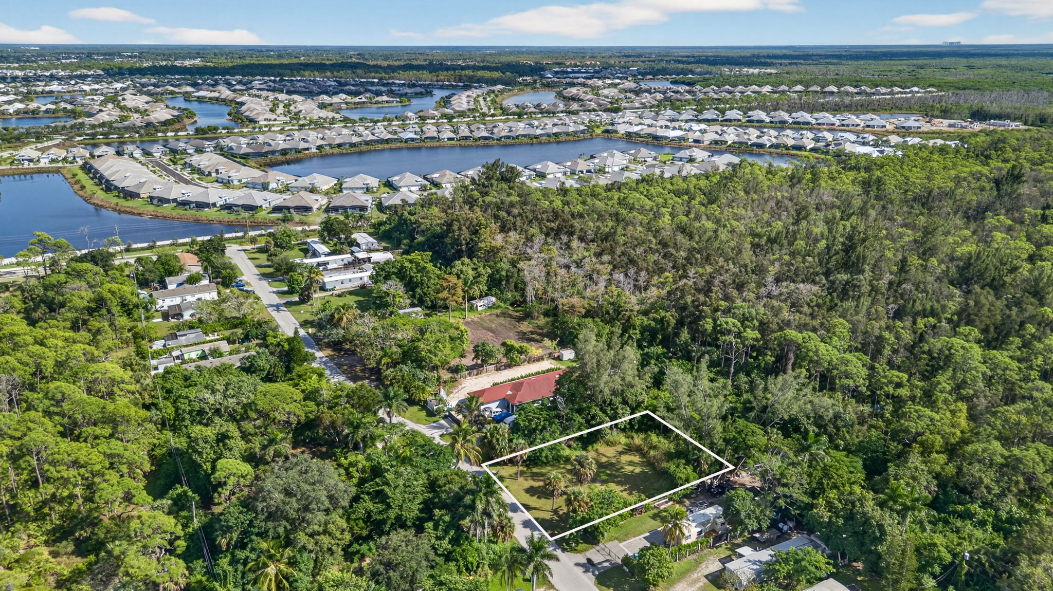 Aerial Front Exterior 5 - lot line