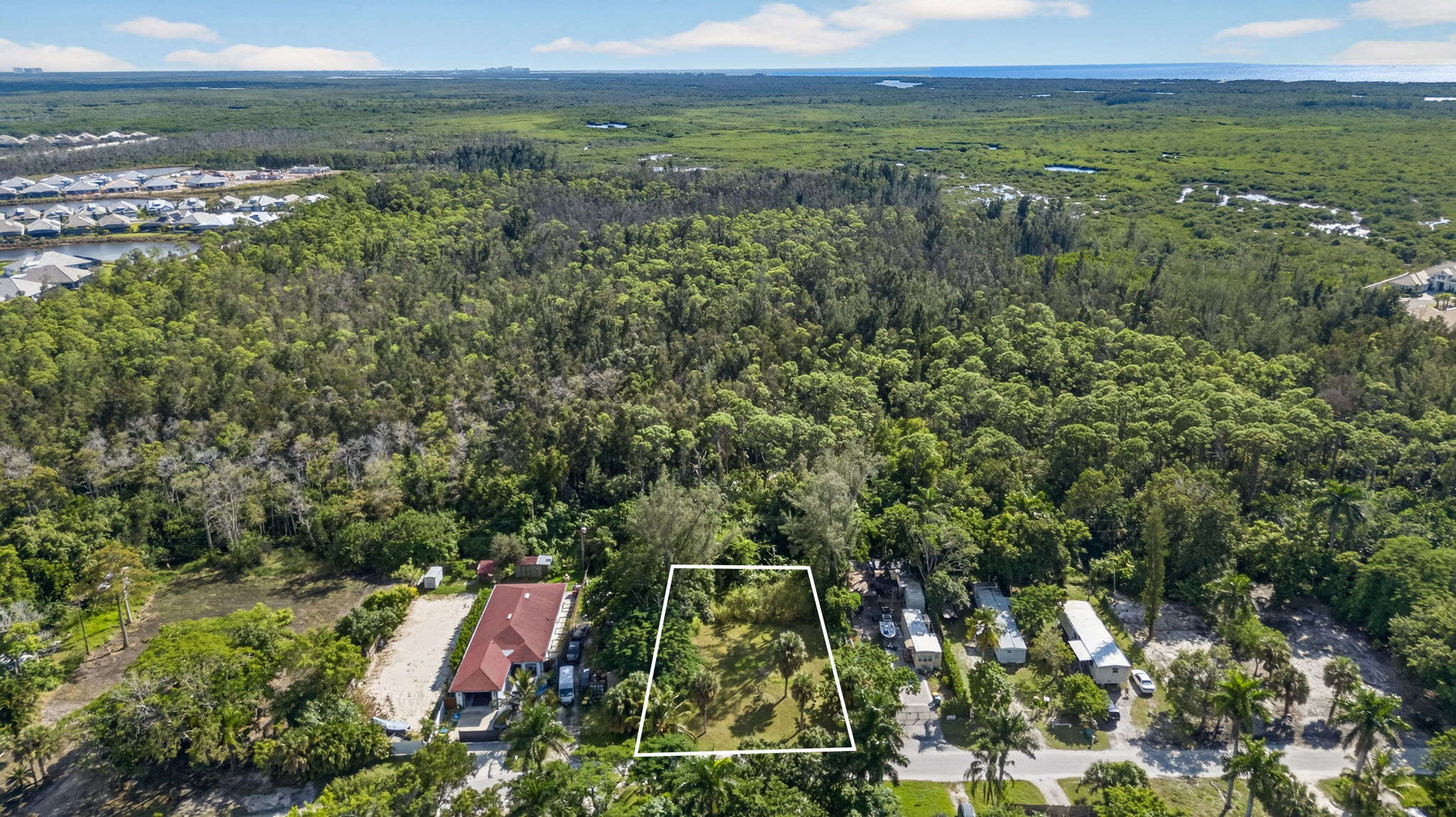 Aerial Front Exterior 4 - lot line