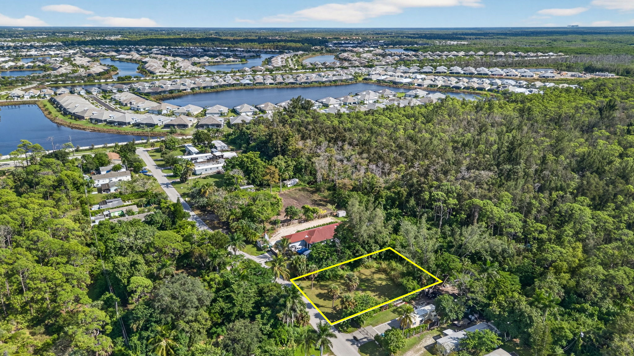 Aerial Front Exterior 5 - lot line