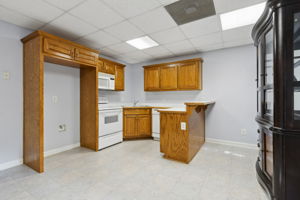Finished Basement Kitchen