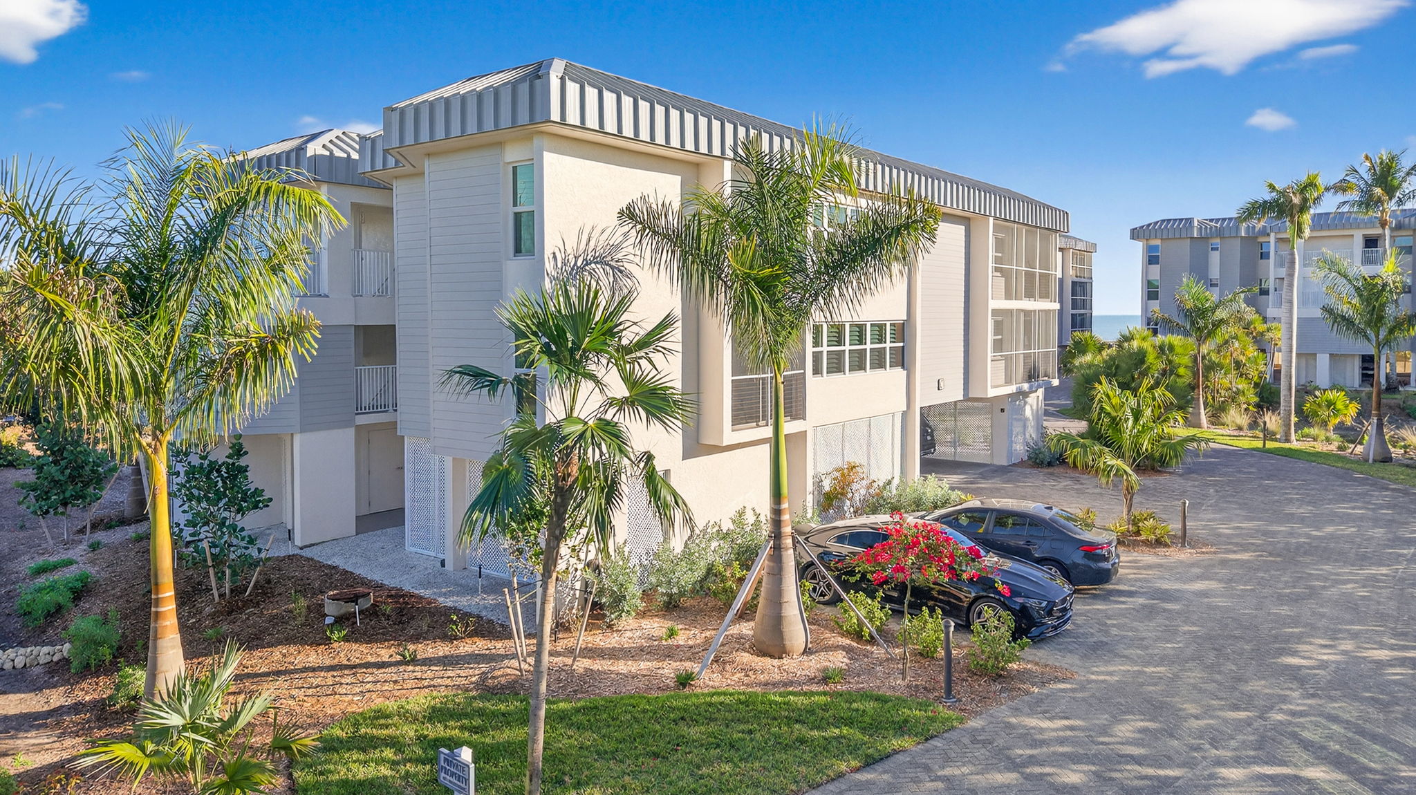 Aerial Front Exterior