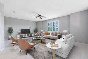 Upstairs bonus room.