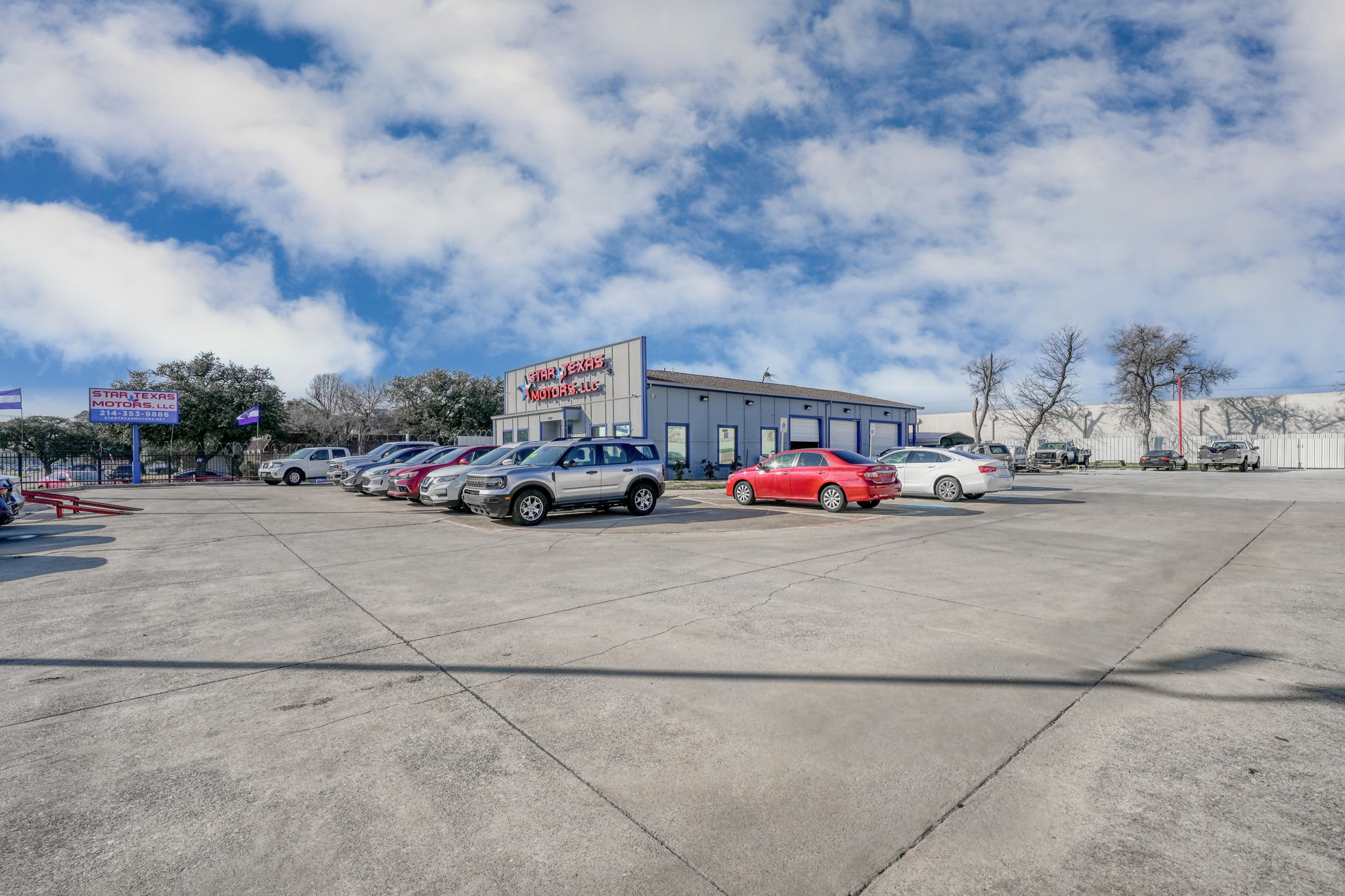 Front Parking Lot