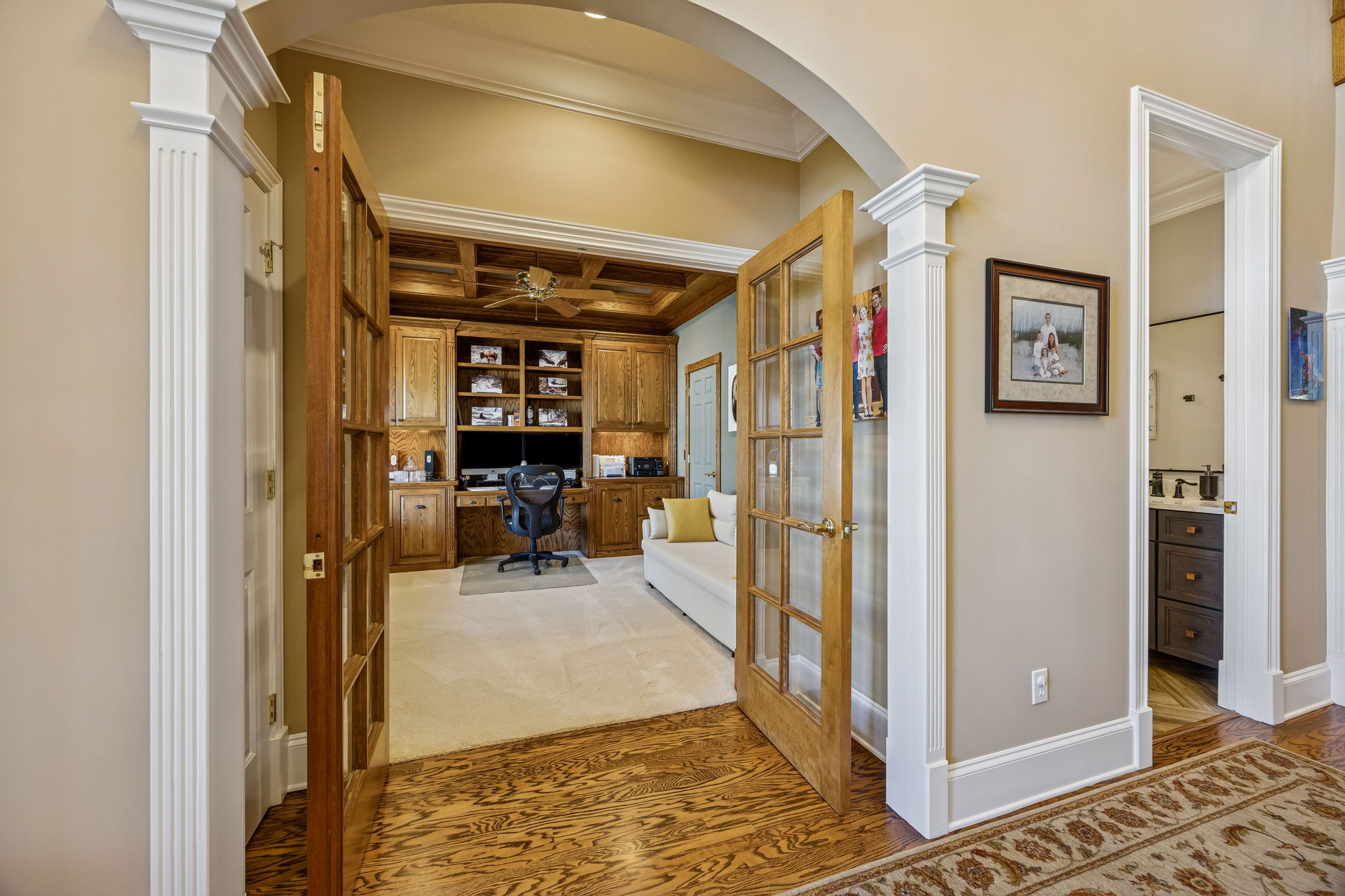 French Doors to Study